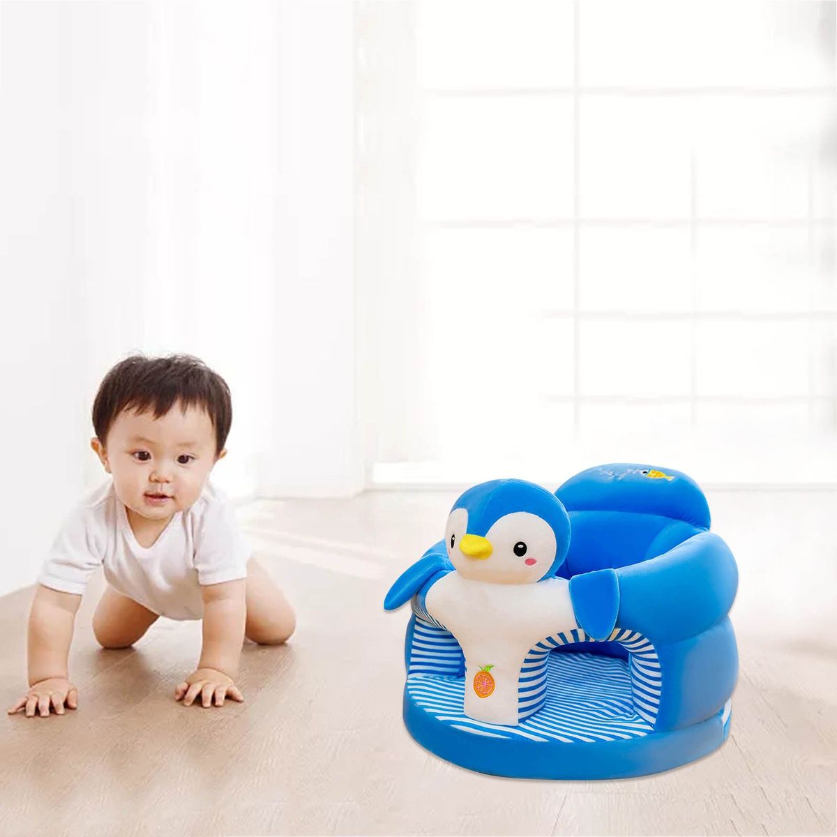 Baby Learning To Sit On Sofa Small Child Sofa Cartoon Baby Seat